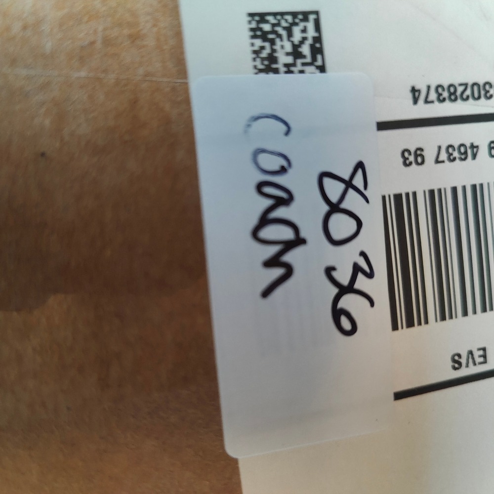 Coach Swagger 27 Satchel Handbag Beige Black Leather Snake Embossed Shoulder Bag - Picture 13 of 13